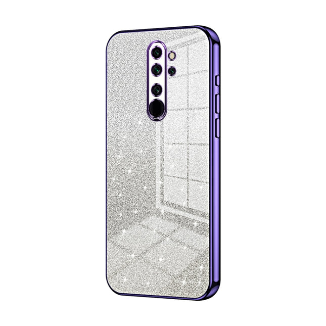 Gradient Glitter Powder Electroplated Phone Case, For Xiaomi Redmi Note 8 Pro, For Xiaomi Redmi K20 / K20 Pro, For Xiaomi Redmi Note 7 / Note 7 Pro