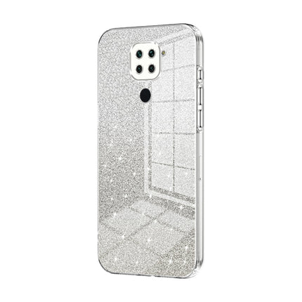 Gradient Glitter Powder Electroplated Phone Case, For Xiaomi Redmi 10X Pro 5G, For Xiaomi Redmi 10X 5G, For Xiaomi Redmi Note 9 / 10X 4G