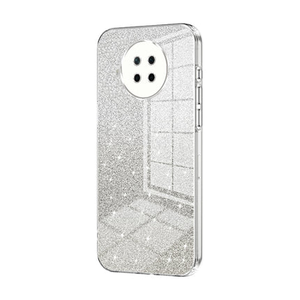 Gradient Glitter Powder Electroplated Phone Case, For Xiaomi Redmi Note 9 5G / Note 9T, For Xiaomi Redmi Note 9 Pro 5G/Mi 10T Lite, For Xiaomi Redmi Note 9 4G