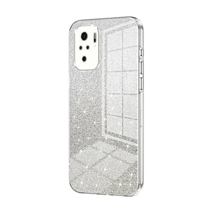 Gradient Glitter Powder Electroplated Phone Case, For Xiaomi Redmi Note 10/Note 10S, For Xiaomi Redmi Note 11 Global / Note 11S, For Xiaomi Redmi K40S / Poco F4