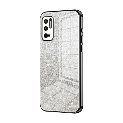 Gradient Glitter Powder Electroplated Phone Case, For Xiaomi Redmi Note 10 5G / Note 10T 5G, For Xiaomi Redmi Note 10 Pro 5G/Poco X3 GT, For Xiaomi Redmi Note 8 / Note 8 2021