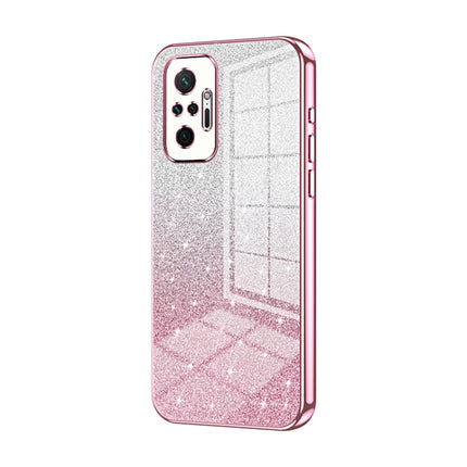 Gradient Glitter Powder Electroplated Phone Case, For Xiaomi Redmi K40 Gaming/Poco F3 GT, For Xiaomi Redmi K40 / K40 Pro / K40 Pro+, For Xiaomi Redmi Note 10 Pro/10 Pro Max
