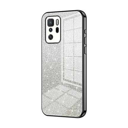 Gradient Glitter Powder Electroplated Phone Case, For Xiaomi Redmi Note 10 5G / Note 10T 5G, For Xiaomi Redmi Note 10 Pro 5G/Poco X3 GT, For Xiaomi Redmi Note 8 / Note 8 2021