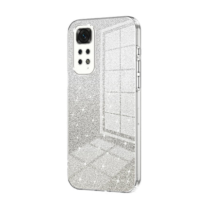 Gradient Glitter Powder Electroplated Phone Case, For Xiaomi Redmi Note 10/Note 10S, For Xiaomi Redmi Note 11 Global / Note 11S, For Xiaomi Redmi K40S / Poco F4