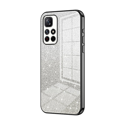 Gradient Glitter Powder Electroplated Phone Case, For Xiaomi Redmi Note 11T 5G/Note 11S 5G, For Xiaomi Redmi K50 / K50 Pro, For Xiaomi Redmi Note 11 Pro+ 5G