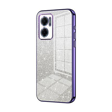 Gradient Glitter Powder Electroplated Phone Case, For Xiaomi Redmi Note 12 Pro Speed, For Xiaomi Redmi Note 11E / Redmi 10 5G, For Xiaomi Redmi K50 Ultra / Xiaomi 12T