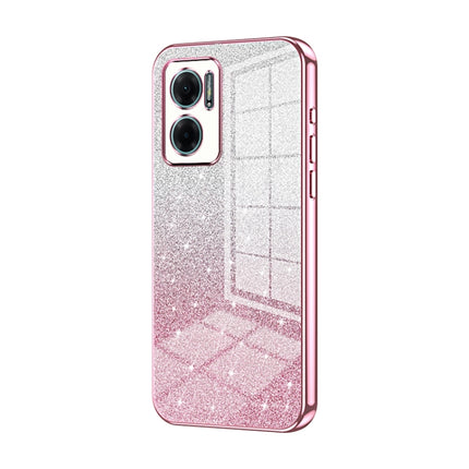 Gradient Glitter Powder Electroplated Phone Case, For Xiaomi Redmi Note 12 Pro Speed, For Xiaomi Redmi Note 11E / Redmi 10 5G, For Xiaomi Redmi K50 Ultra / Xiaomi 12T