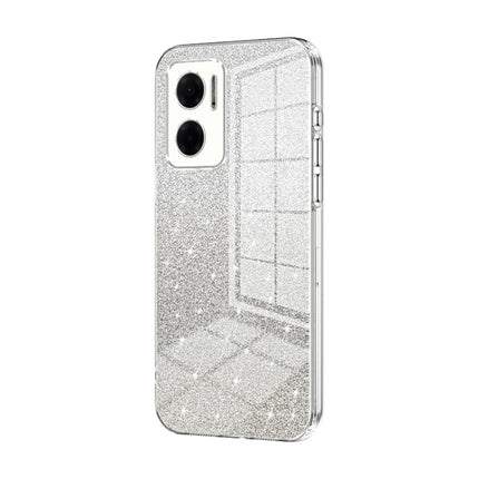 Gradient Glitter Powder Electroplated Phone Case, For Xiaomi Redmi Note 12 Pro Speed, For Xiaomi Redmi Note 11E / Redmi 10 5G, For Xiaomi Redmi K50 Ultra / Xiaomi 12T