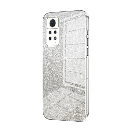Gradient Glitter Powder Electroplated Phone Case, For Xiaomi Redmi Note 11 Pro 4G/5G Global, For Xiaomi Redmi Note 12 4G, For Xiaomi Redmi Note 12 Pro 5G