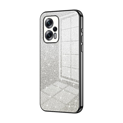 Gradient Glitter Powder Electroplated Phone Case, For Xiaomi Redmi Note 11T Pro/Poco X4 GT, For Xiaomi Redmi Note 12R Pro, For Xiaomi Redmi Note 12 Turbo/Poco F5