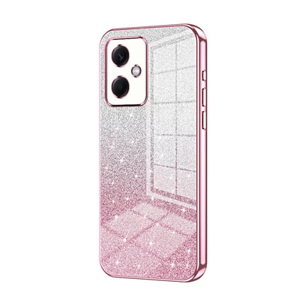 Gradient Glitter Powder Electroplated Phone Case, For Xiaomi Redmi Note 11T Pro/Poco X4 GT, For Xiaomi Redmi Note 12R Pro, For Xiaomi Redmi Note 12 Turbo/Poco F5
