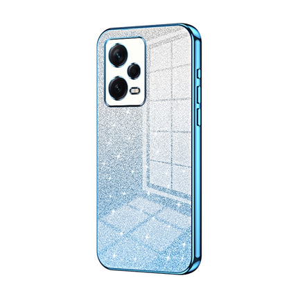 Gradient Glitter Powder Electroplated Phone Case, For Xiaomi Redmi K60 / K60 Pro, For Xiaomi Redmi Note 12 Pro+, For Xiaomi Redmi Note 12S