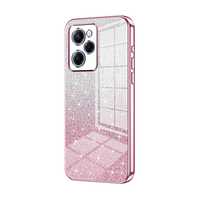 Gradient Glitter Powder Electroplated Phone Case, For Xiaomi Redmi Note 12 Pro Speed, For Xiaomi Redmi Note 11E / Redmi 10 5G, For Xiaomi Redmi K50 Ultra / Xiaomi 12T