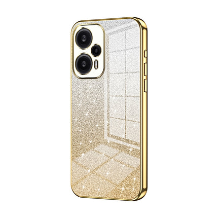 Gradient Glitter Powder Electroplated Phone Case, For Xiaomi Redmi Note 11T Pro/Poco X4 GT, For Xiaomi Redmi Note 12R Pro, For Xiaomi Redmi Note 12 Turbo/Poco F5