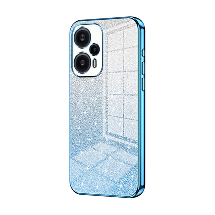Gradient Glitter Powder Electroplated Phone Case, For Xiaomi Redmi Note 11T Pro/Poco X4 GT, For Xiaomi Redmi Note 12R Pro, For Xiaomi Redmi Note 12 Turbo/Poco F5