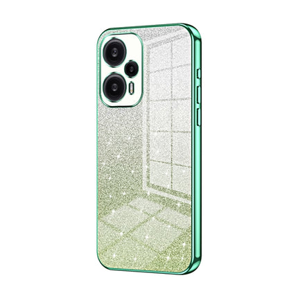 Gradient Glitter Powder Electroplated Phone Case, For Xiaomi Redmi Note 11T Pro/Poco X4 GT, For Xiaomi Redmi Note 12R Pro, For Xiaomi Redmi Note 12 Turbo/Poco F5