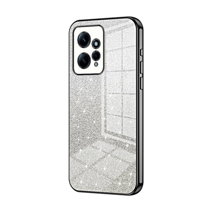 Gradient Glitter Powder Electroplated Phone Case, For Xiaomi Redmi Note 11 Pro 4G/5G Global, For Xiaomi Redmi Note 12 4G, For Xiaomi Redmi Note 12 Pro 5G