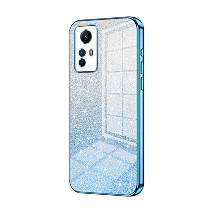 Gradient Glitter Powder Electroplated Phone Case, For Xiaomi Redmi K60 / K60 Pro, For Xiaomi Redmi Note 12 Pro+, For Xiaomi Redmi Note 12S