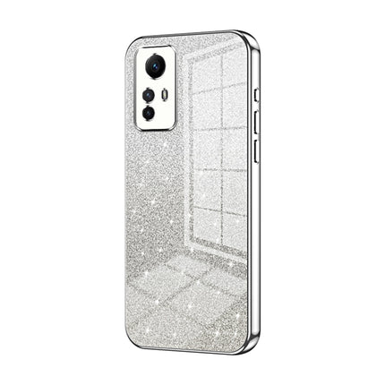 Gradient Glitter Powder Electroplated Phone Case, For Xiaomi Redmi K60 / K60 Pro, For Xiaomi Redmi Note 12 Pro+, For Xiaomi Redmi Note 12S