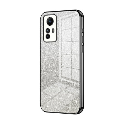 Gradient Glitter Powder Electroplated Phone Case, For Xiaomi Redmi K60 / K60 Pro, For Xiaomi Redmi Note 12 Pro+, For Xiaomi Redmi Note 12S