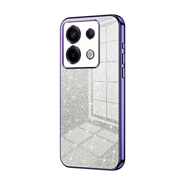 Gradient Glitter Powder Electroplated Phone Case, For Xiaomi Redmi Note 13 Pro 5G, For Xiaomi Redmi K60 Ultra / Xiaomi 13T, For Xiaomi Redmi 12 / Redmi Note 12R