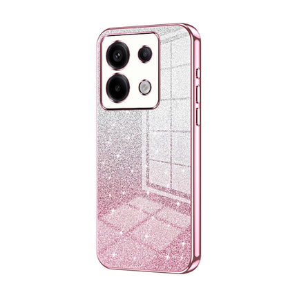 Gradient Glitter Powder Electroplated Phone Case, For Xiaomi Redmi Note 13 Pro 5G, For Xiaomi Redmi K60 Ultra / Xiaomi 13T, For Xiaomi Redmi 12 / Redmi Note 12R