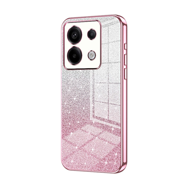 Gradient Glitter Powder Electroplated Phone Case, For Xiaomi Redmi Note 13 Pro 5G, For Xiaomi Redmi K60 Ultra / Xiaomi 13T, For Xiaomi Redmi 12 / Redmi Note 12R