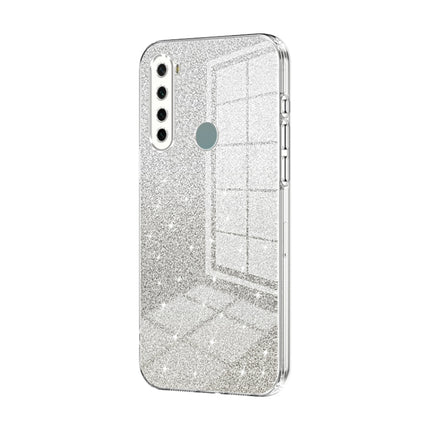 Gradient Glitter Powder Electroplated Phone Case, For Xiaomi Redmi Note 10 5G / Note 10T 5G, For Xiaomi Redmi Note 10 Pro 5G/Poco X3 GT, For Xiaomi Redmi Note 8 / Note 8 2021