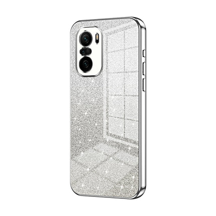 Gradient Glitter Powder Electroplated Phone Case, For Xiaomi Redmi K40 Gaming/Poco F3 GT, For Xiaomi Redmi K40 / K40 Pro / K40 Pro+, For Xiaomi Redmi Note 10 Pro/10 Pro Max