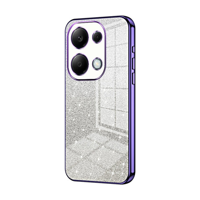 Gradient Glitter Powder Electroplated Phone Case, For Redmi Note 14 Pro 5G, For Redmi K70 Ultra, For Xiaomi Redmi Note 13 Pro 4G