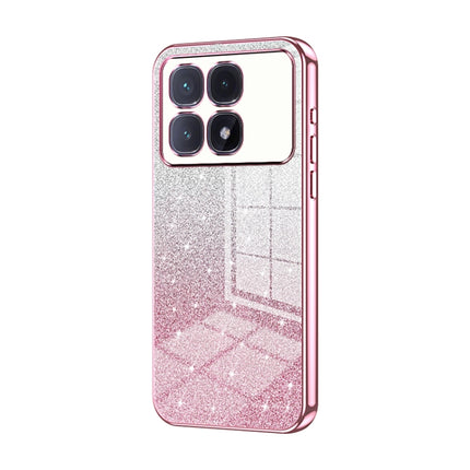 Gradient Glitter Powder Electroplated Phone Case, For Redmi Note 14 Pro 5G, For Redmi K70 Ultra, For Xiaomi Redmi Note 13 Pro 4G