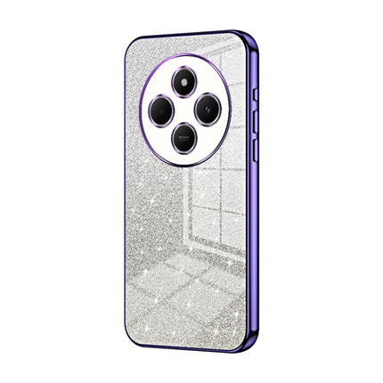 Gradient Glitter Powder Electroplated Phone Case, For Redmi Note 14 5G, For Redmi Note 14 Pro+ 5G, For Redmi 14R