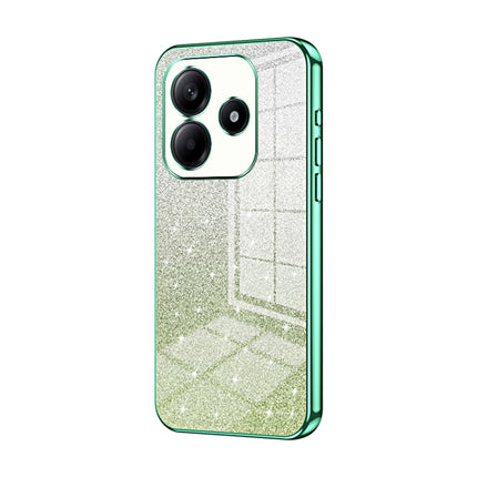 Gradient Glitter Powder Electroplated Phone Case, For Redmi Note 14 5G, For Redmi Note 14 Pro+ 5G, For Redmi 14R