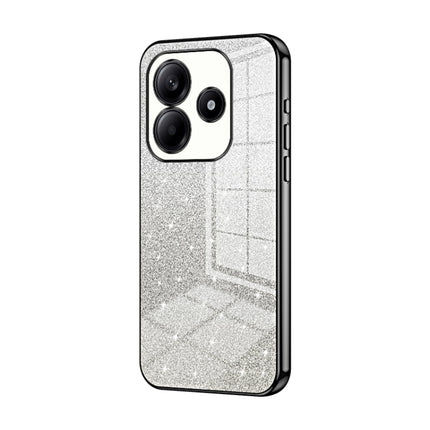 Gradient Glitter Powder Electroplated Phone Case, For Redmi Note 14 5G, For Redmi Note 14 Pro+ 5G, For Redmi 14R