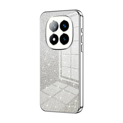 Gradient Glitter Powder Electroplated Phone Case, For Redmi Note 14 5G, For Redmi Note 14 Pro+ 5G, For Redmi 14R