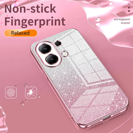 Gradient Glitter Powder Electroplated Phone Case, For Redmi Note 14 Pro 5G, For Redmi K70 Ultra, For Xiaomi Redmi Note 13 Pro 4G
