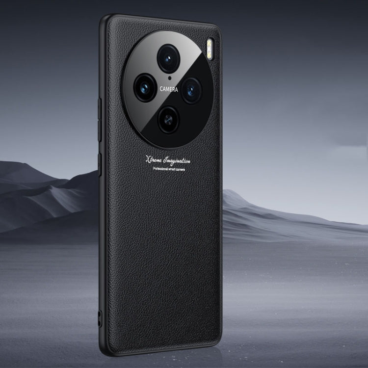 GKK Precision Hole Ultra-thin Full Coverage Leather Phone Case, For vivo X100 Pro, For vivo X100