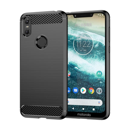 Carbon Fiber Brushed Texture TPU Phone Case, For Motorola Moto G Power 2023, For Motorola Moto G100, For Motorola Moto G 5G 2024, For Motorola Moto One