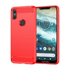 For Motorola Moto One / Red