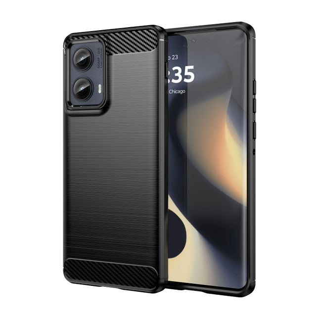 Carbon Fiber Brushed Texture TPU Phone Case, For Motorola Edge 2024, For Motorola Moto X50 Ultra, For Motorola Edge 50 Ultra, For Motorola Edge 50 Pro, For Motorola Moto Edge 50 Fusion, For Motorola Moto G24, For Motorola Moto G04                      ...