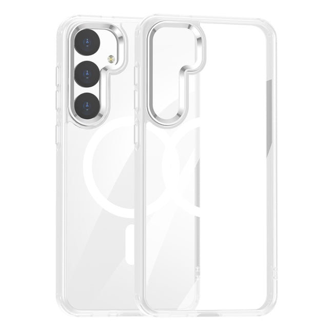 MagSafe Anti-fingerprint Highly Transparent PC Phone Case, For Samsung Galaxy S24 5G