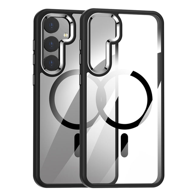 MagSafe Anti-fingerprint Highly Transparent PC Phone Case, For Samsung Galaxy S24 5G