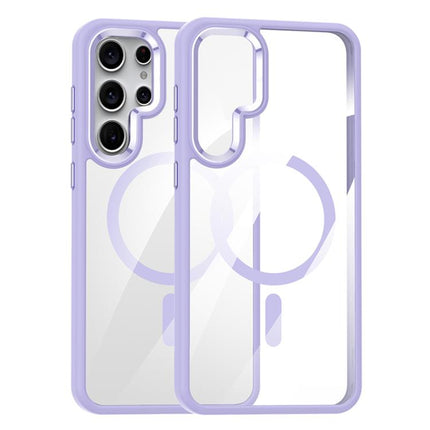 MagSafe Anti-fingerprint Highly Transparent PC Phone Case, For Samsung Galaxy S25 5G, For Samsung Galaxy S25+ 5G, For Samsung Galaxy S25 Ultra 5G, For Samsung Galaxy S24 Ultra 5G, For Samsung Galaxy S24+ 5G