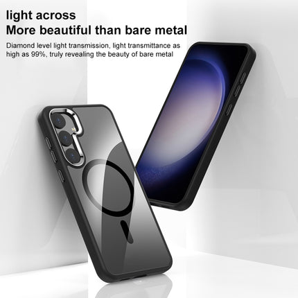 MagSafe Anti-fingerprint Highly Transparent PC Phone Case, For Samsung Galaxy S24 5G