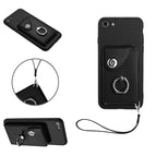 For iPhone SE 2022/SE 2020/6/7/8 / Black