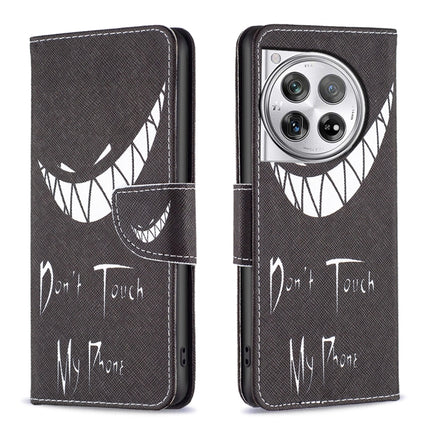 Drawing Pattern Leather Phone Case, For OnePlus Nord CE4 Lite Global, For OnePlus 12 5G
