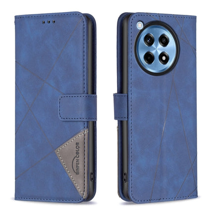 BF05 Magnetic Buckle Rhombus Texture Leather Phone Case, For OnePlus 13, For OnePlus Nord 4, For OnePlus Nord CE4 Lite Global, For OnePlus 12R
