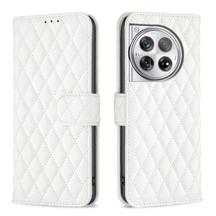 Diamond Lattice Wallet Flip Leather Phone Case, For OnePlus Nord 4, For OnePlus Nord CE4 Lite Global, For OnePlus 12R, For OnePlus 12 5G