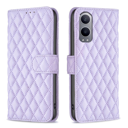 Diamond Lattice Wallet Flip Leather Phone Case, For OnePlus Nord 4, For OnePlus Nord CE4 Lite Global, For OnePlus 12R, For OnePlus 12 5G