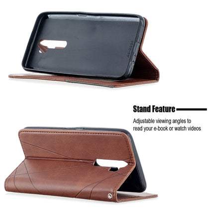 Rhombus Texture Horizontal Flip Magnetic Leather Case with Holder & Card Slots, For Oppo A5 (2020) / A9 (2020), For Oppo A72 / A52 / A92, For Oppo A31 (2020) / A81, For Samsung Galaxy A21s